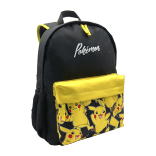 Zaino Pokemon Pikachu americano, adattabile al trolley. Scomparto per computer portatile.