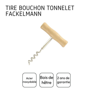 Tire-bouchon tonnelet en bois Fackelmann Bar Concept