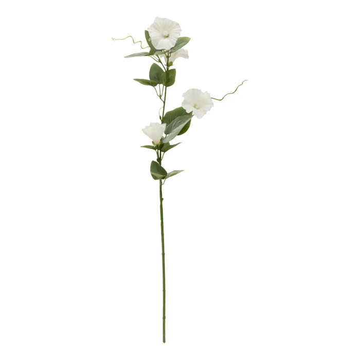 Tige Petunia Artificielle Phoebe H76 cm Blanche