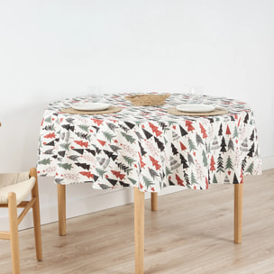 Nappe ronde en résine anti-taches Laponia 51-100