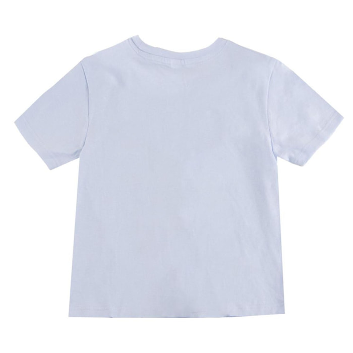Camiseta Corta Bluey - Color Azul Claro