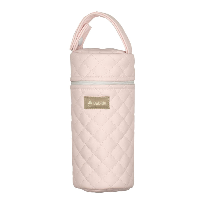 Porta Biberon Acolchado Beige Talla Ninguna