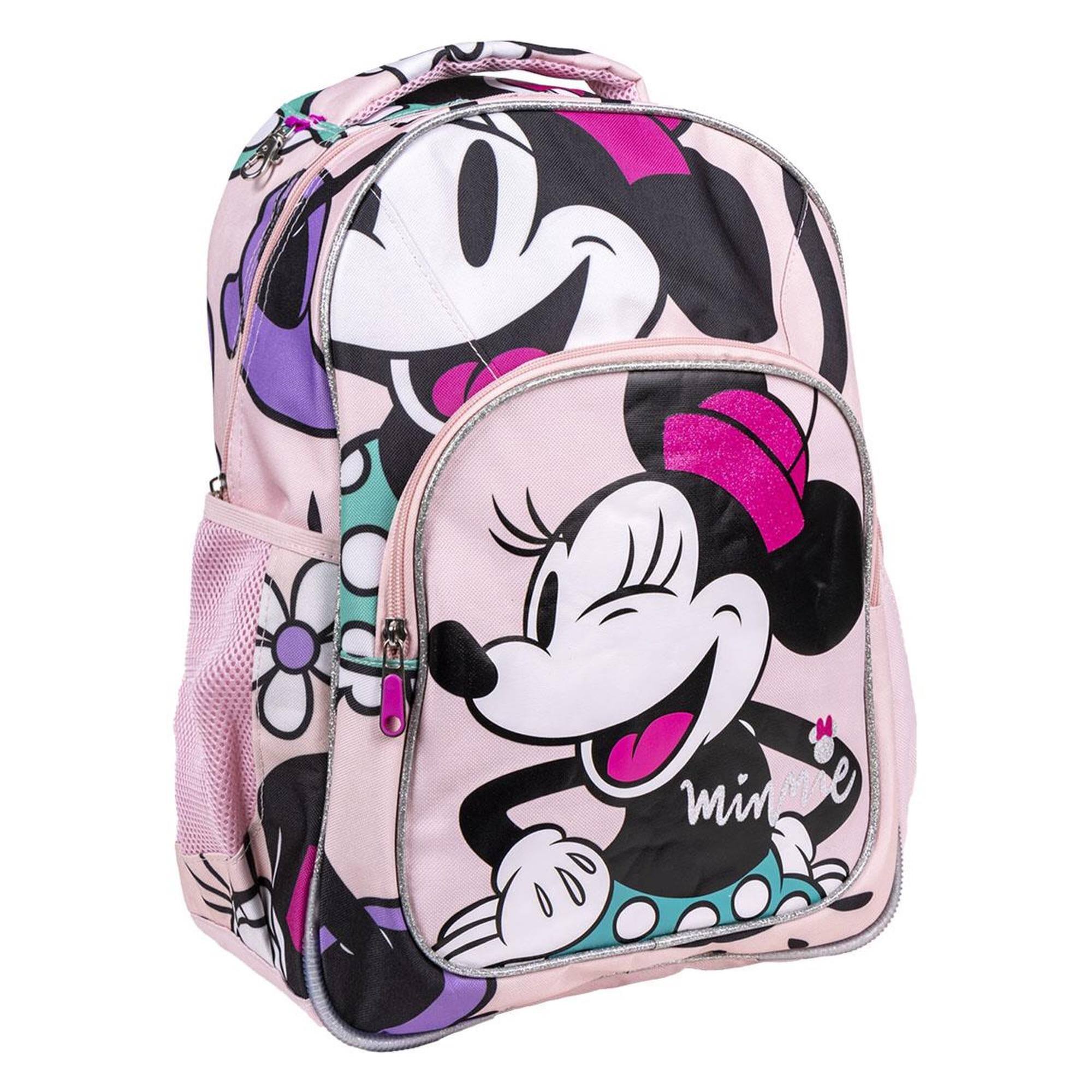 Mochila escolar mediana de minnie mouse, niños, multicolor, estándar