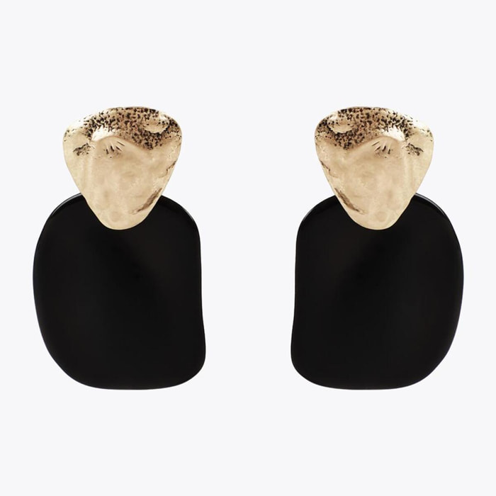 Orecchini Combinati Metallo e Acrilico