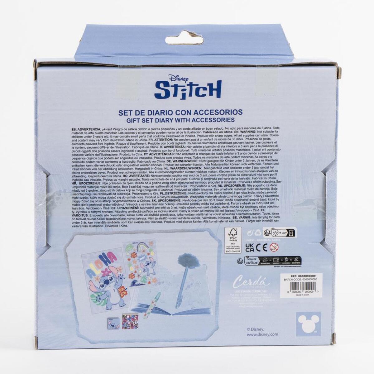 Diario set stitch