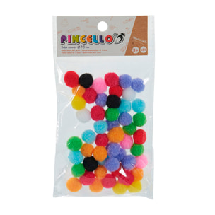 Set di 50 palline artigianali 1,5 cm.