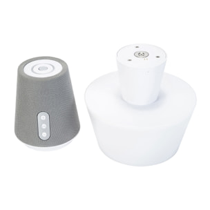 FORLIGHT Lámpara de Sobremesa George LED 6W, Temperatura de Color Ajustable 3000-5000K, Función Touch Dimming