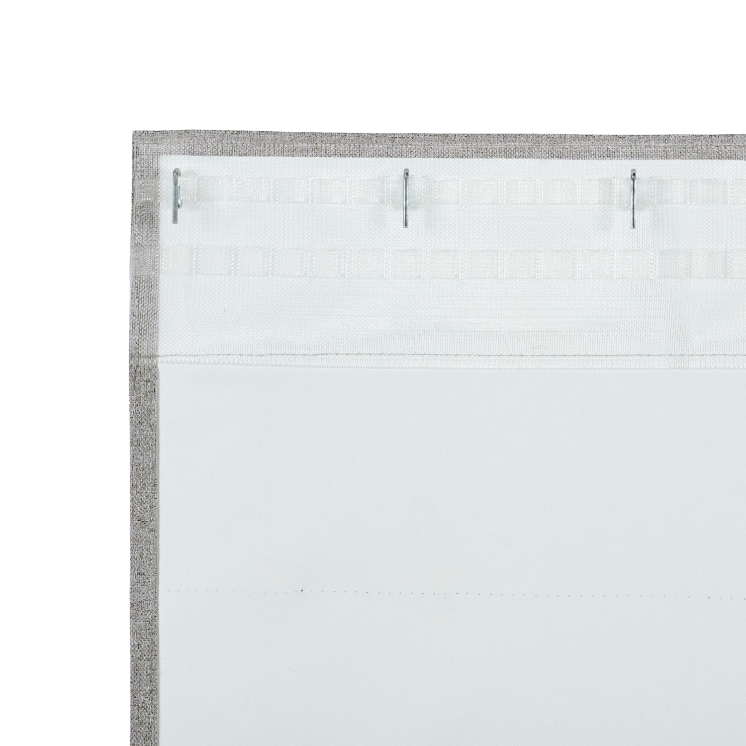 Cortina de cinta opaca STONE XXL Plata