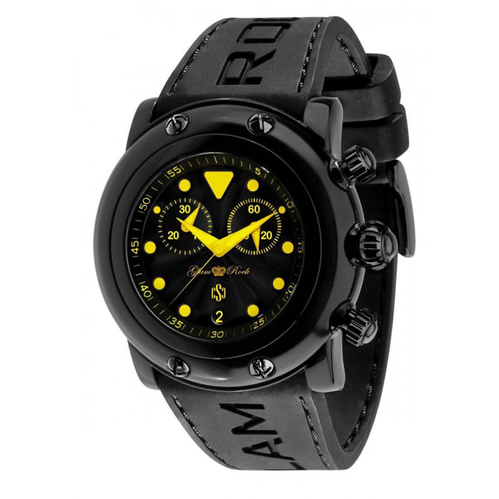 Reloj Glam Rock GR61112 Mujer Analogico Cuarzo ronda swiss made con Correa de Silicona