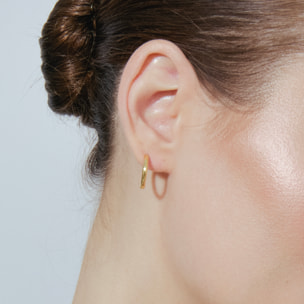 Pendientes Edum acabado oro amarillo 18k