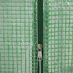 Serre de Jardin Étagères 3 Niveaux Bâche PE 140 g/? Vert