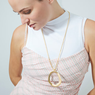 Collar Liloa acabado oro amarillo 18k