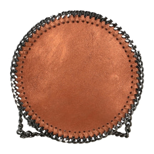 Borsa a spalla da donna - Modello Nora - Vera pelle - 22.0 x 22.0 x 5.0 cm