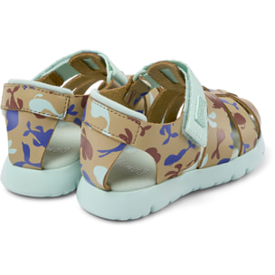 Sandalias - CAMPER Oruga - Multicolor - Cuero liso