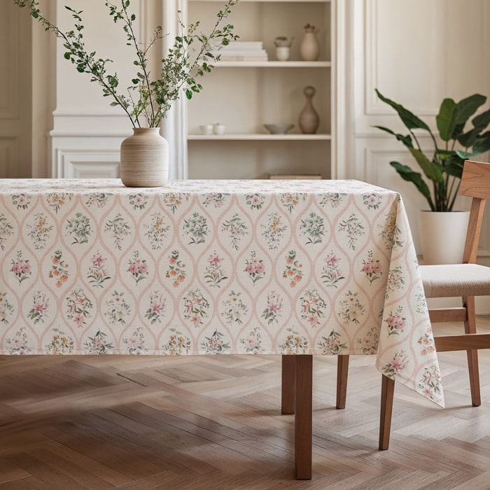 Mantel estampado antimanchas PATRICE ROSE
