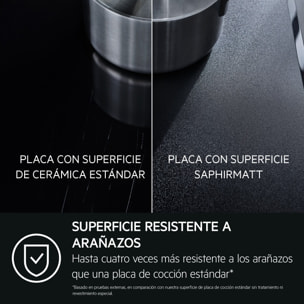 AEG Placa de inducción SaphirMatt® Serie 7000 Sense de 60 cm TI63IQ10IZ