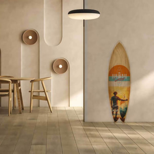 Planche de surf décorative Ocean flow Tableau alu Dibond