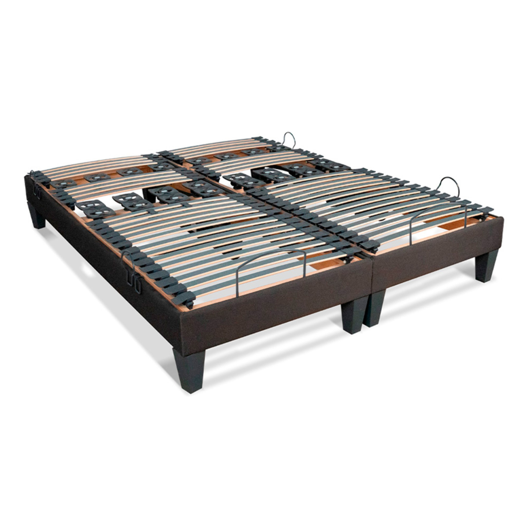 Jeu de 2 sommiers électriques Rochereau 2 places | Lattes & Plots