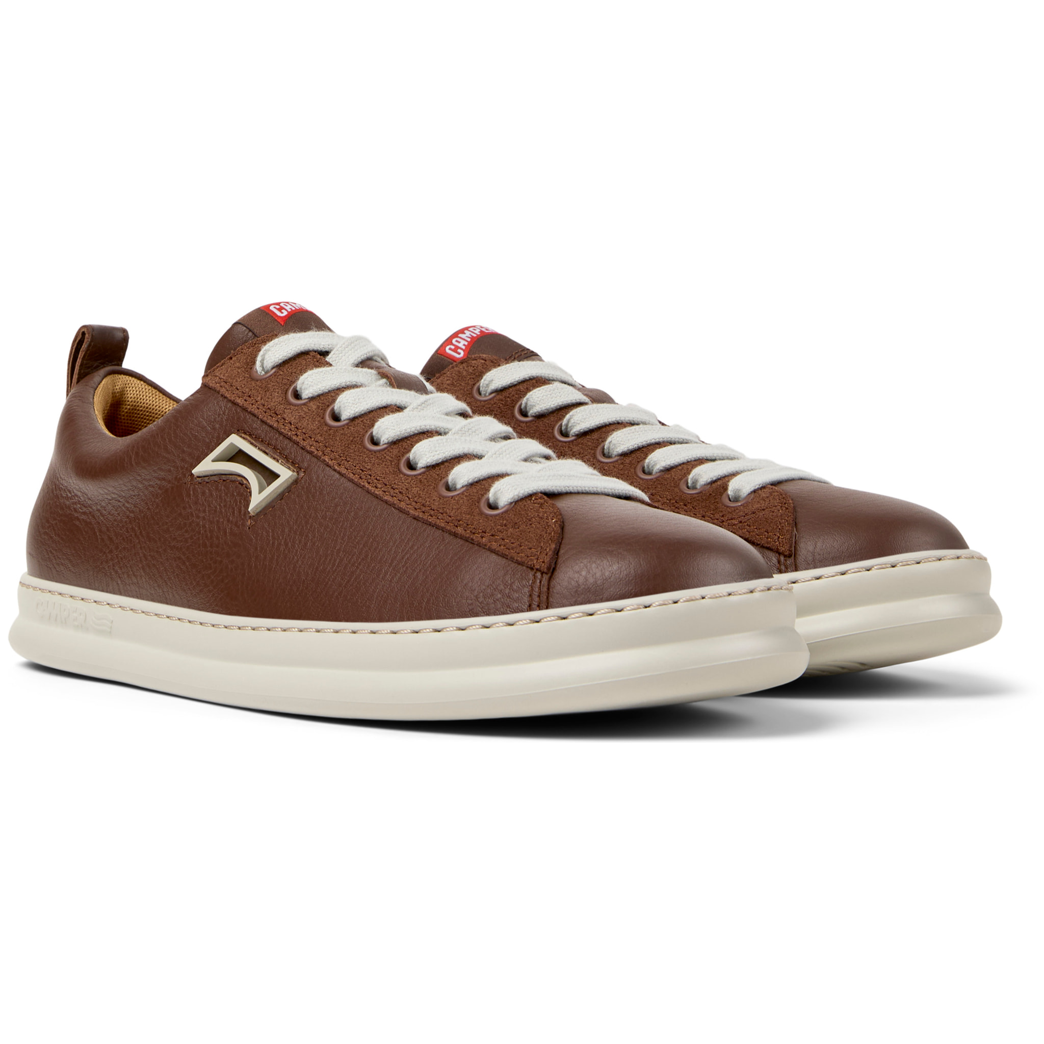 Sneakers - CAMPER Runner Four - Marrone - Pelle liscia