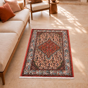 Tapis d'orient, motif oriental noué à la main, ENUTAS