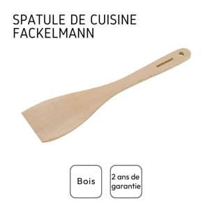 Set de 2 ustensiles de cuisine spatule Fackelmann Nature