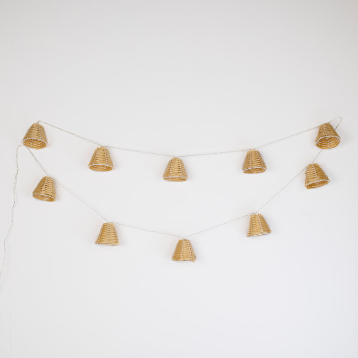 Forlight Chillout IP44 Estela LED 1W Blanco Cálido 2500K Imitación Madera Aplique Exterior con Estilo Natural