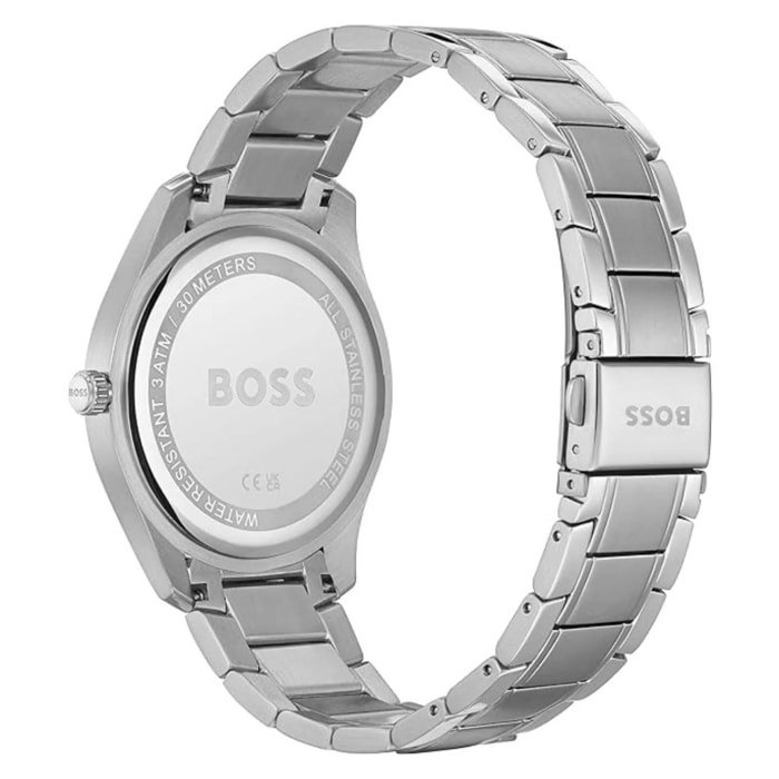 Reloj Boss 1513730 Hombre Analogico Cuarzo con Correa de Acero inoxidable