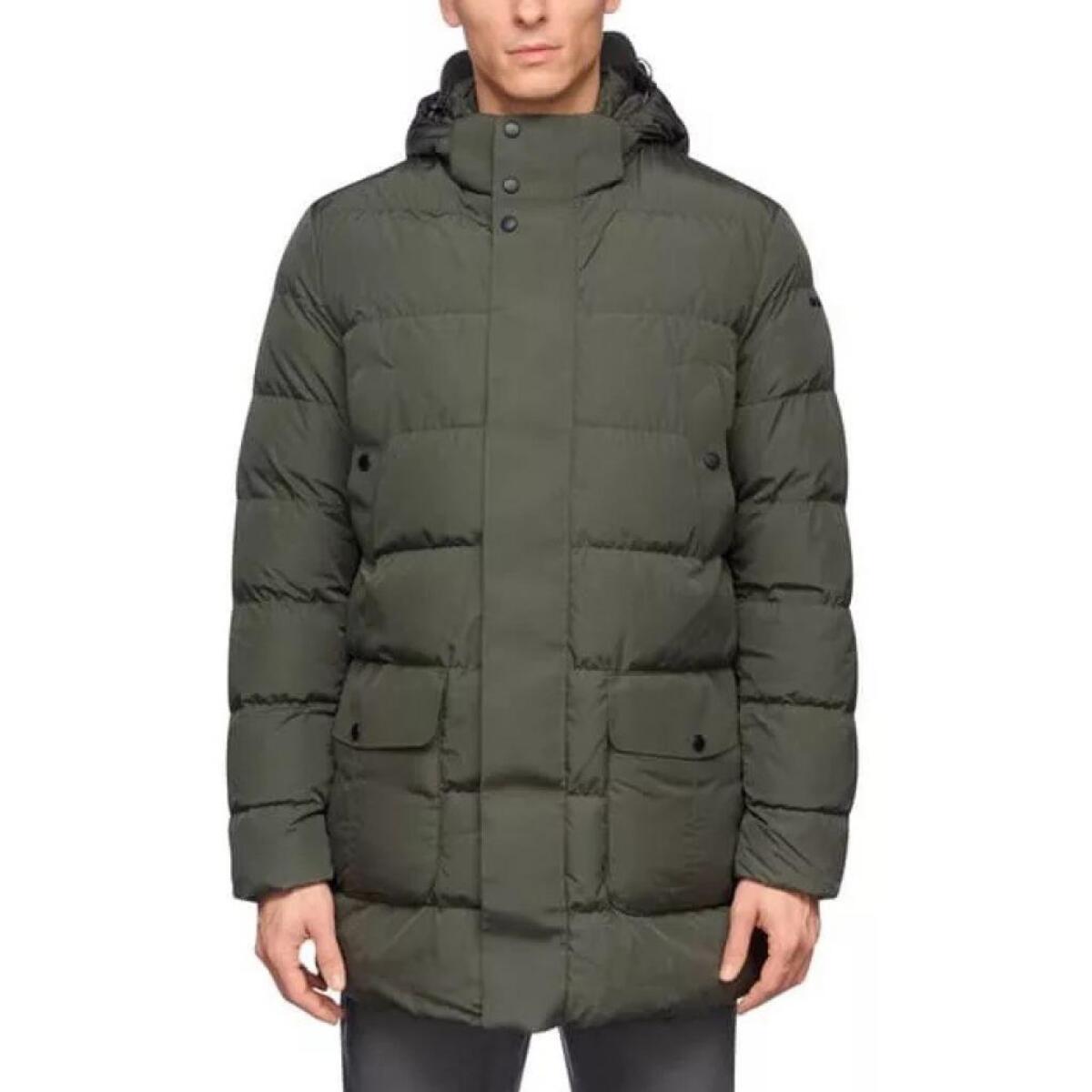 Abrigos Hombre de la marca GEOX  modelo M PIEVE PARKA VERDE