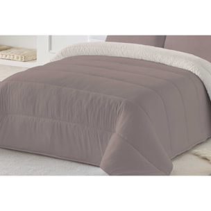 Edredón nórdico estamapado Bicolor Topo/L.198 Piedra