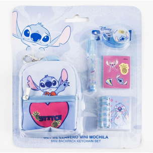 Set De Papelería Minimochila Stitch