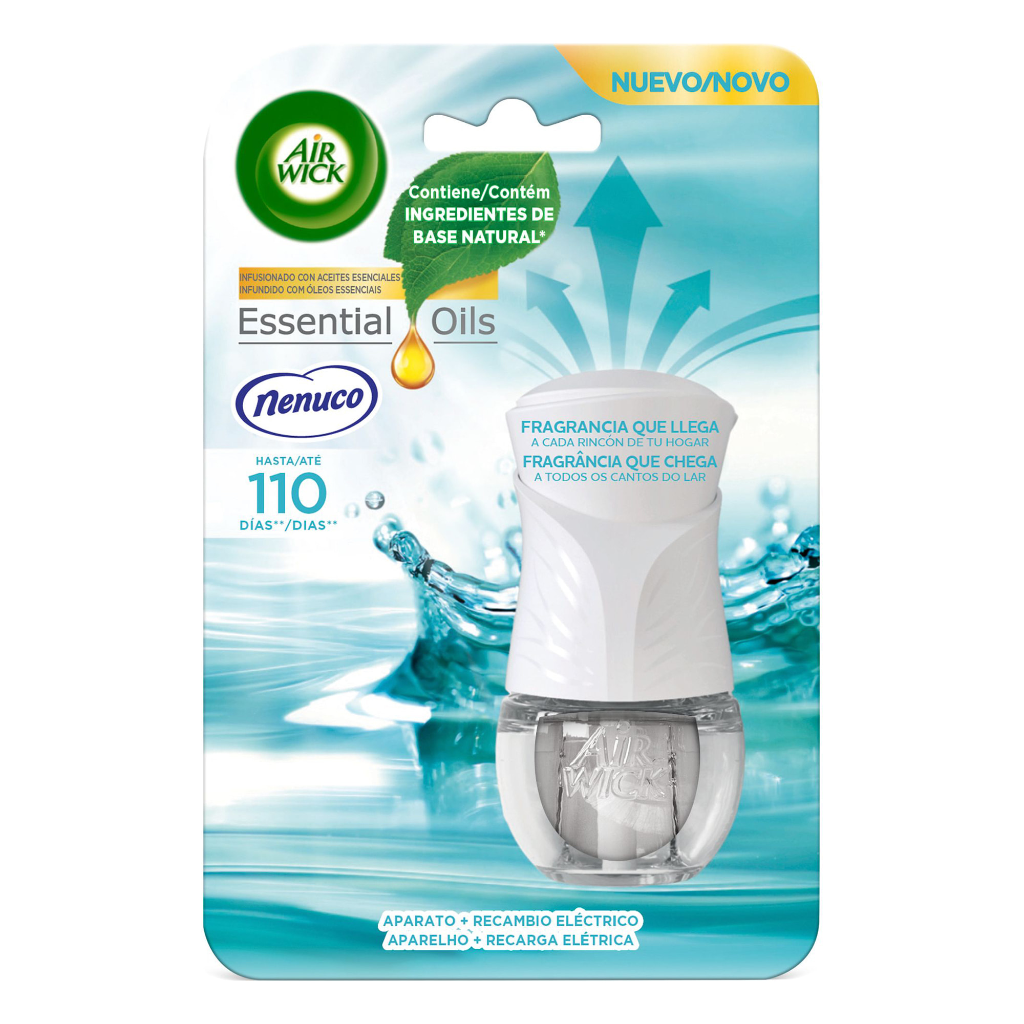 PACK AIRWICK ELECTRIC NENUCO 1 APARATO + 4 RECAMBIOS