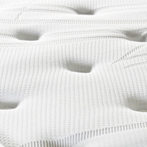 Matelas Hybride Privilège, soutien ferme, 30 cm, Mémoire de Forme Haute Densité & Ressorts Ensachés