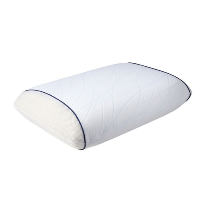 Oreiller 60 x 40 cm gel OXYGEL™ et mousse à mémoire de forme - OXY