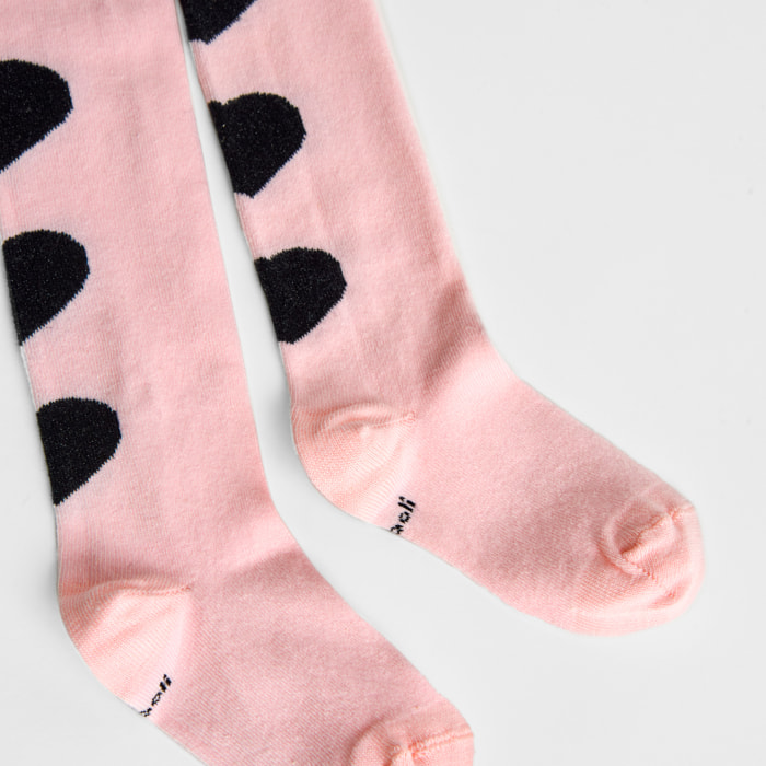 Leotardo corazones de niña -BCI