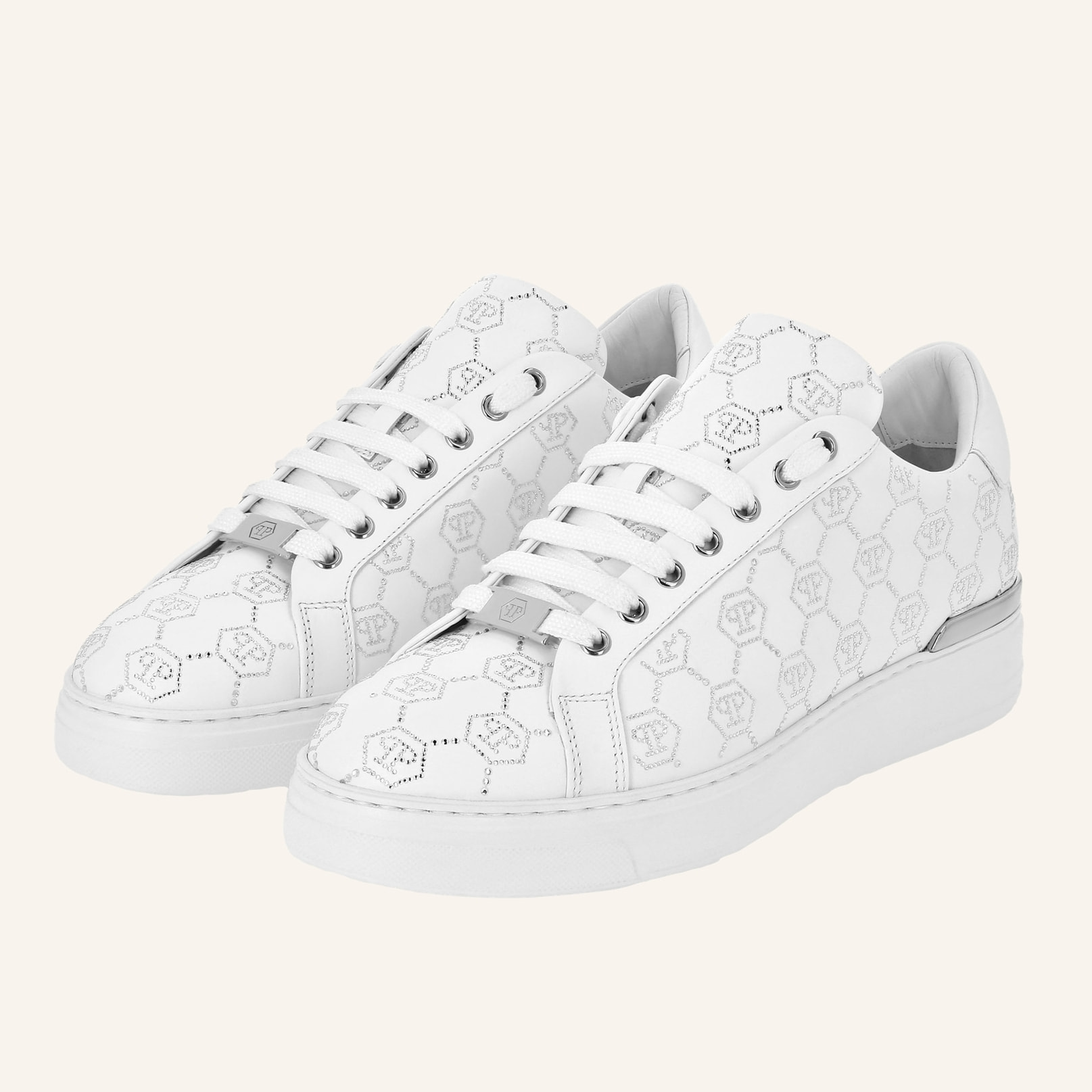 PHILIPP PLEIN Lo-Top Sneakers MONOGRAM