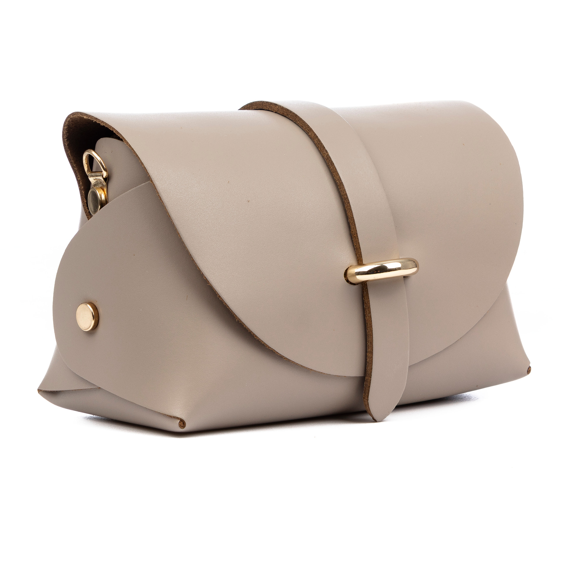 Aurora Bolso bandolera Mujer. Piel auténtica Ruga