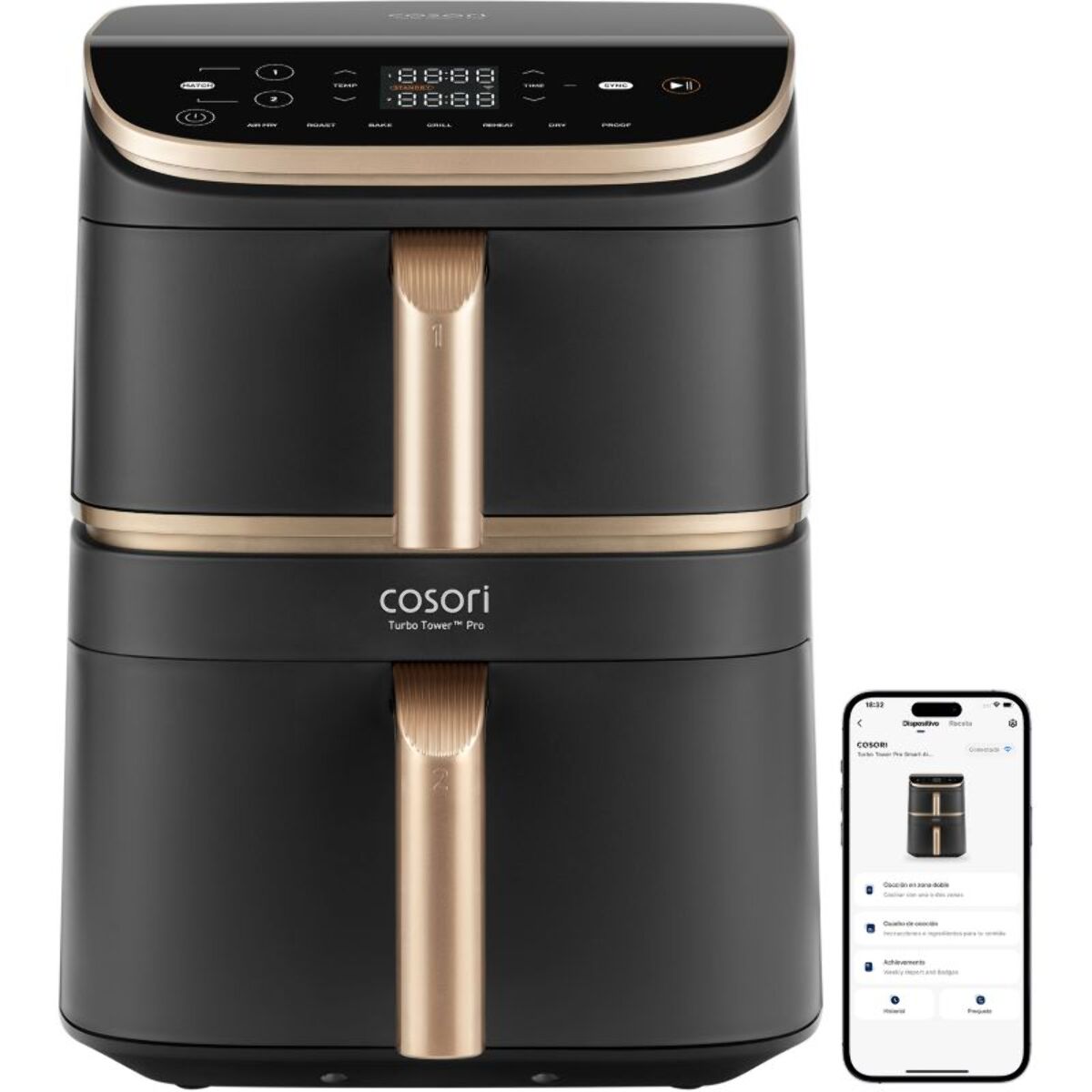Friteuse sans huile COSORI Turbo Tower Pro KOSP0040EUN