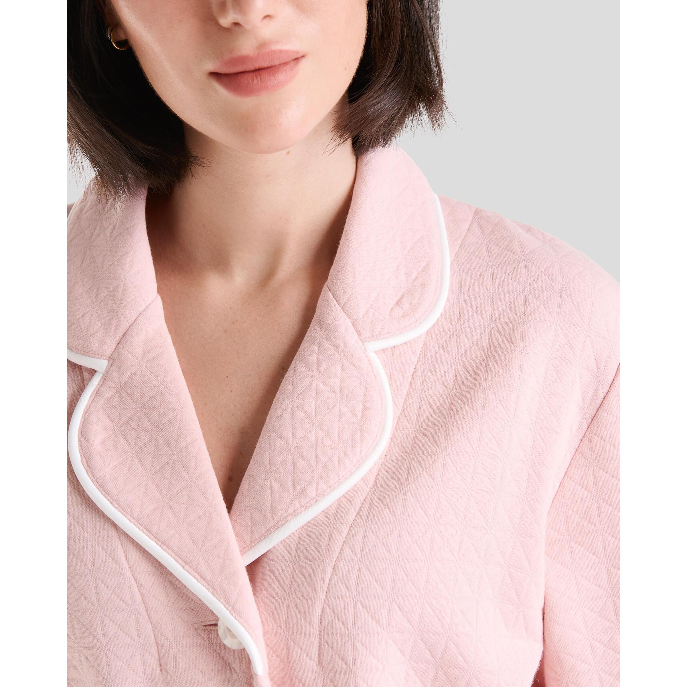 Bata larga mujer punto suave y cómoda