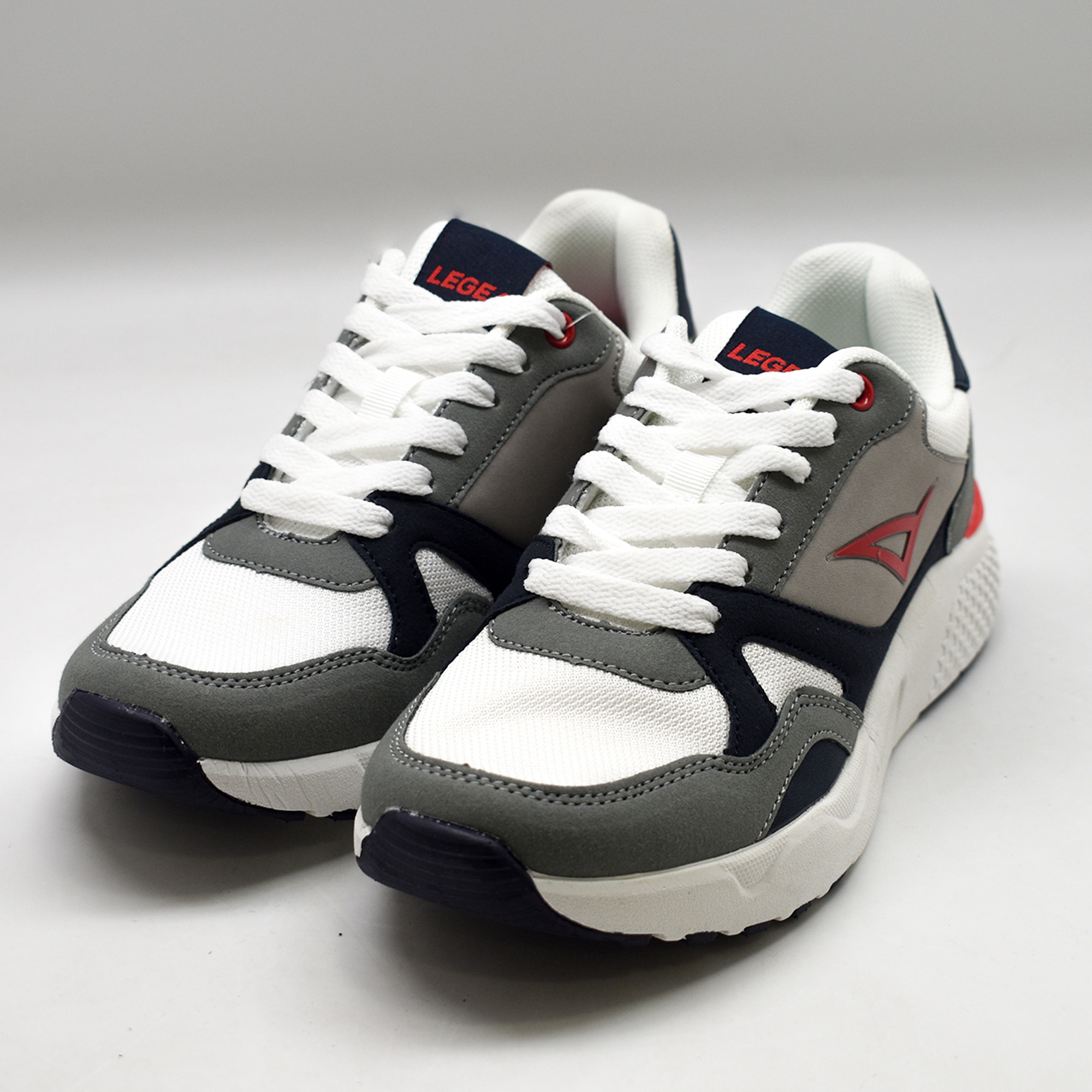 Scarpa sportiva MORENO bianco grigio