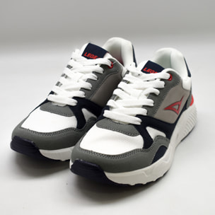 Scarpa sportiva MORENO bianco grigio
