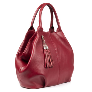 Zenobia Borsa Shopper Donna in Vera Pelle Dollaro