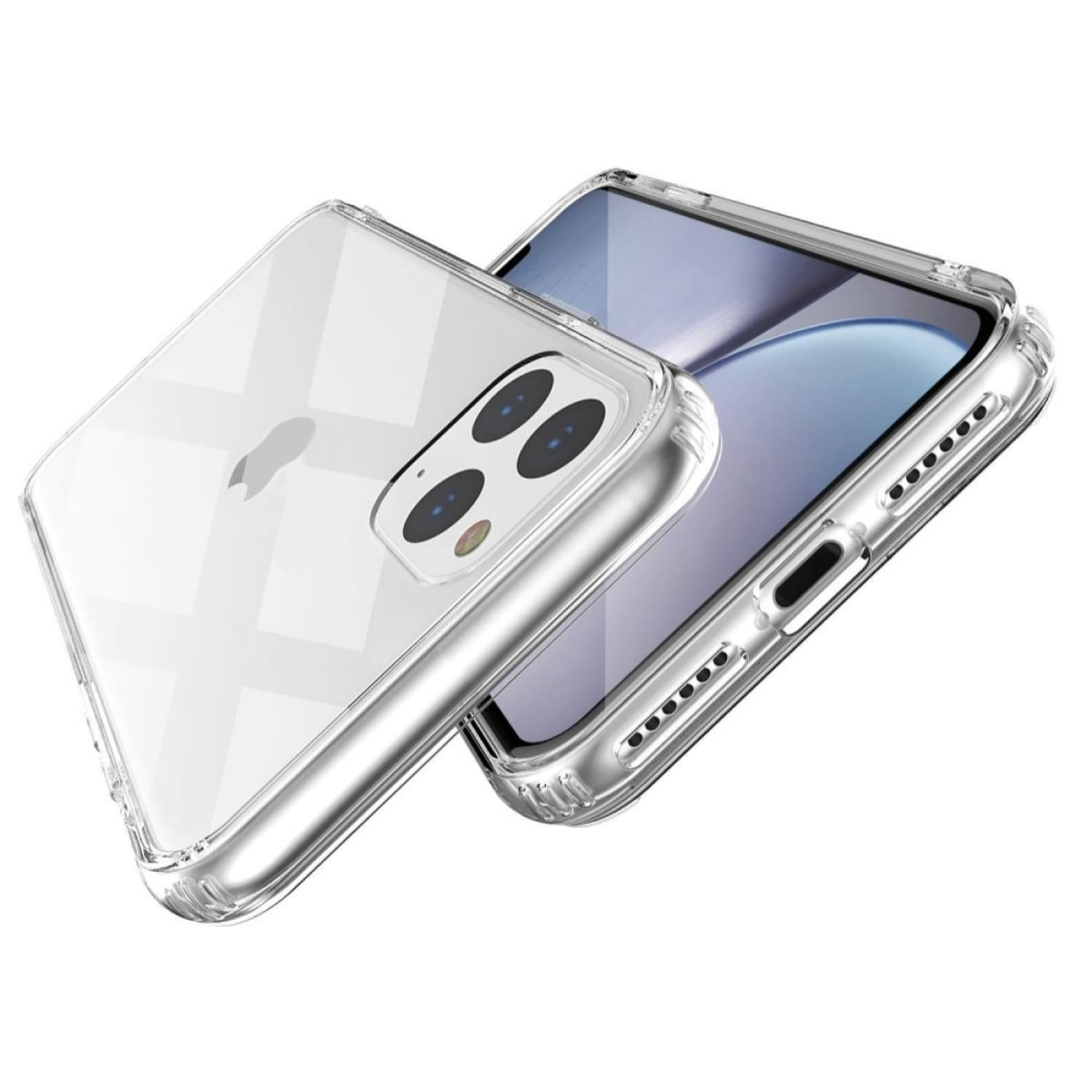 Coque compatible avec iPhone 11 Pro Souple en silicone transparente