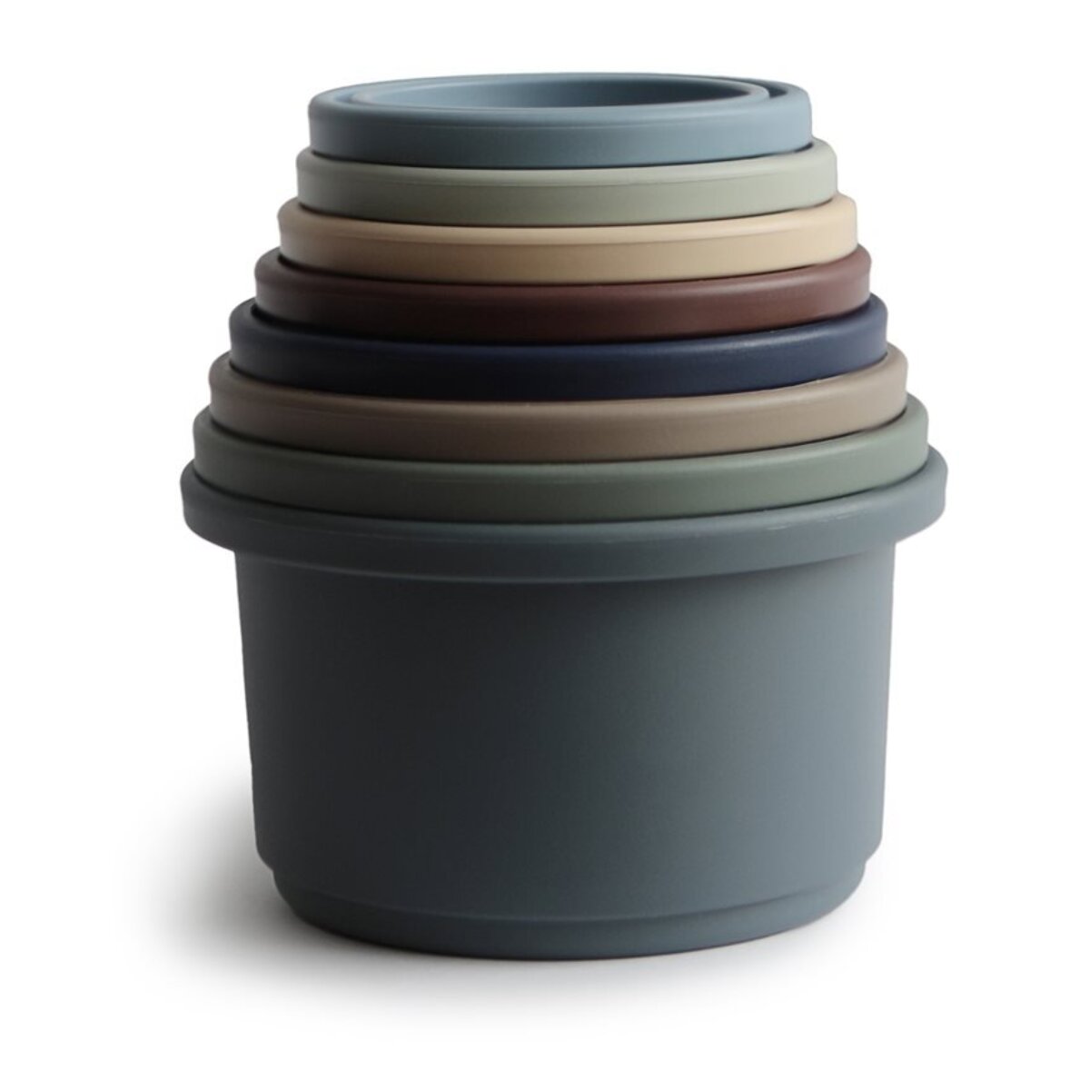 Mushie Cubos Apilables Solid