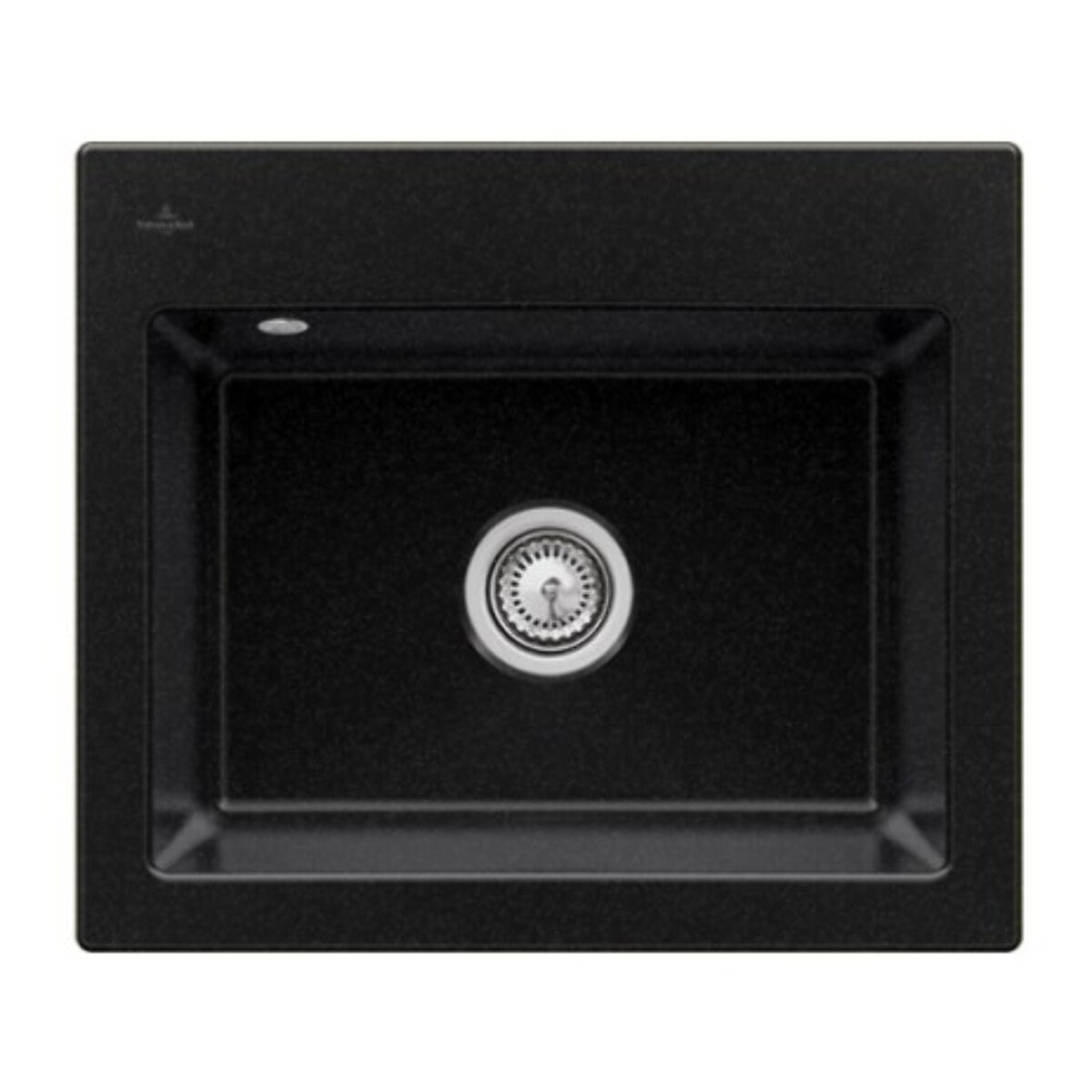 Evier Subway 60 S 60 x 51cm sans egouttoir Chromite CeramicPlus avec vidage automatique
