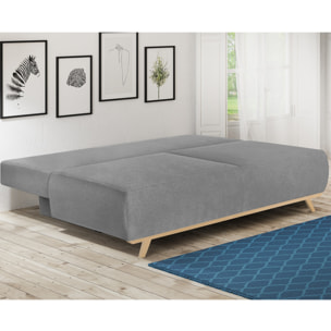 Canapé convertible 3 places en tissu - LARIA