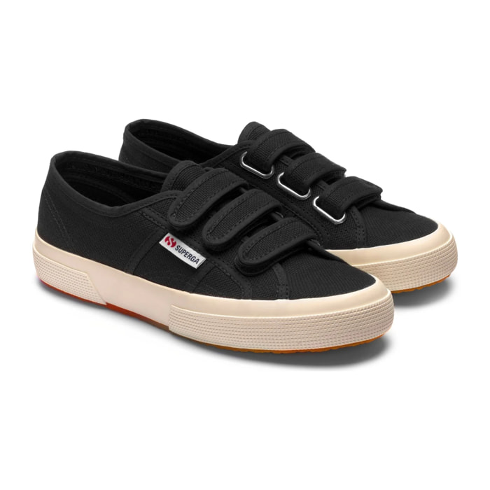 Le Superga Uomo Donna Nero 2750-Cot3Strapu