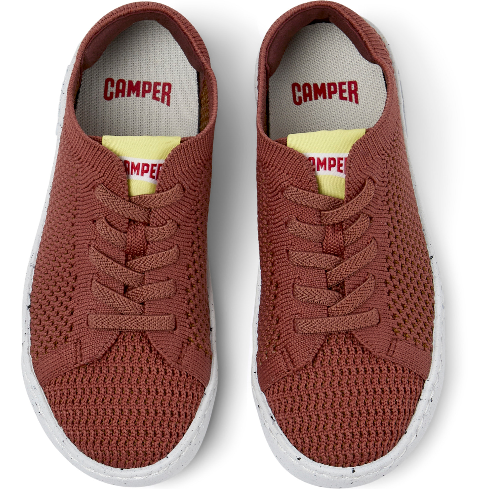 Zapatillas - CAMPER Peu Touring - Rojo - Textil técnico (poliéster reciclado)