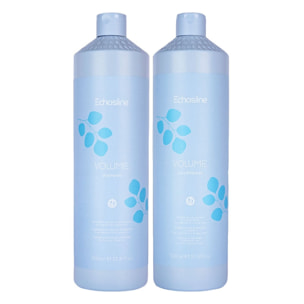 ECHOSLINE Kit Volume Shampoo 1000ml + Conditioner 1000ml