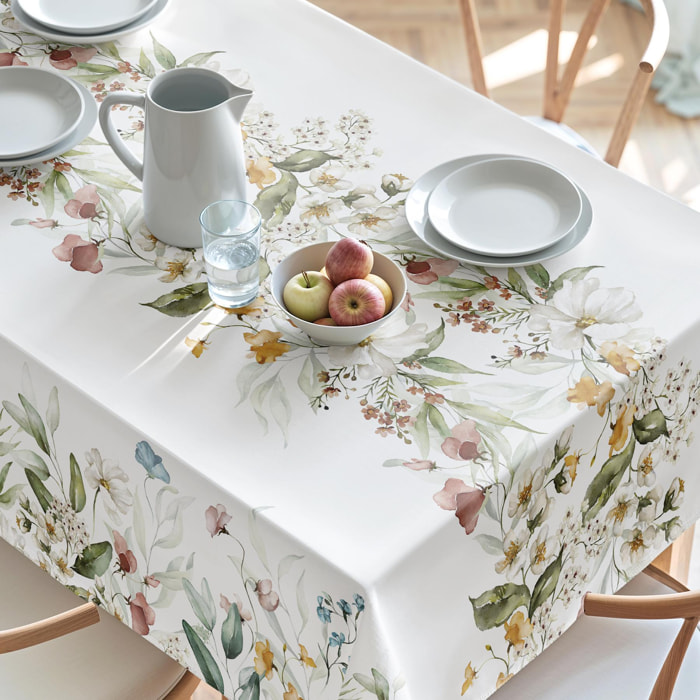 Nappe imprimée anti-tâches MADDY MULTICOLORE