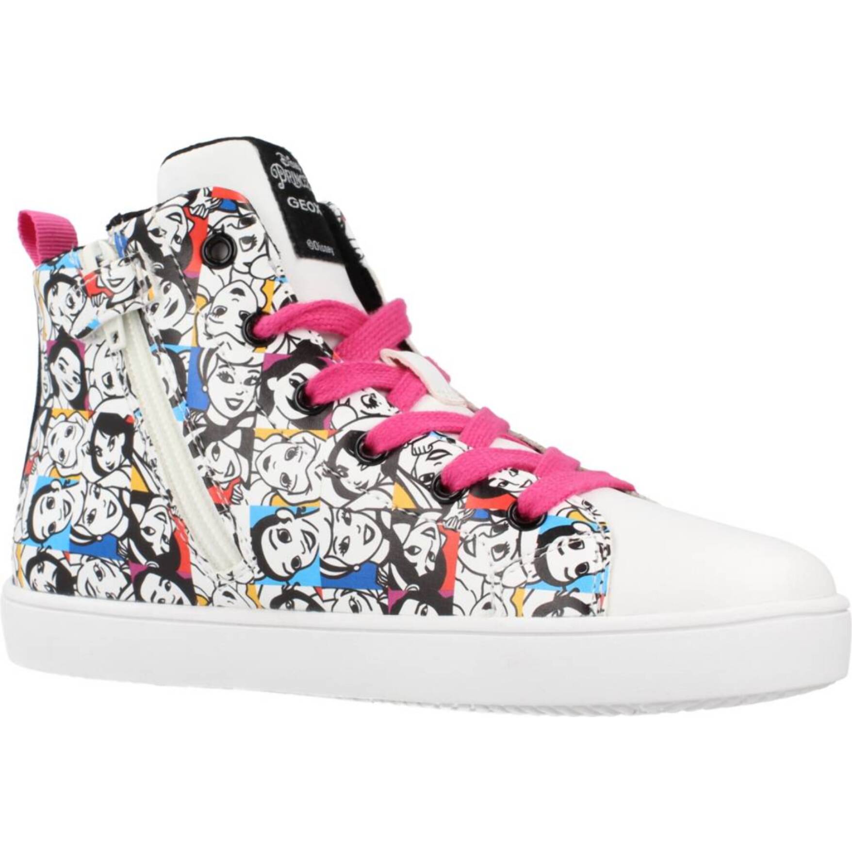 Zapatillas Niña de la marca GEOX  modelo J KATHE GIRL BLANCO